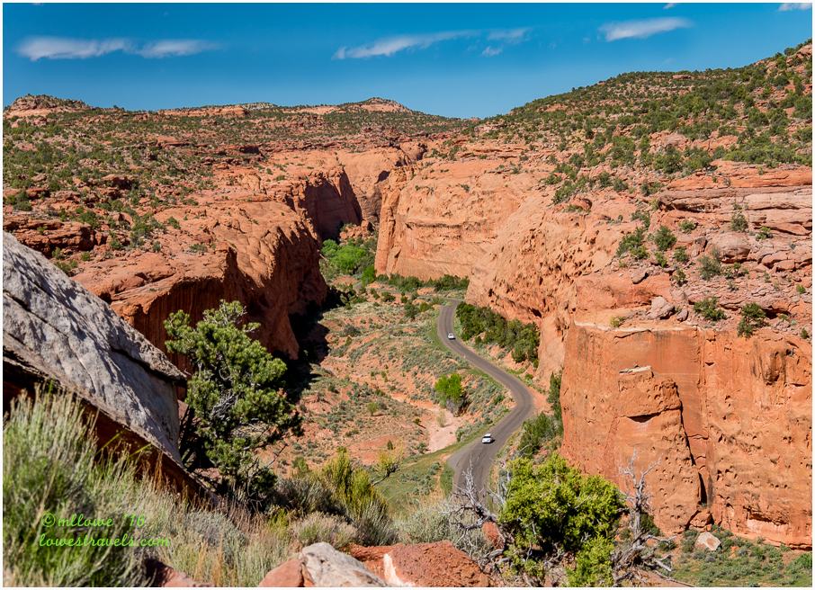 Long Canyon, Burr Trail Road