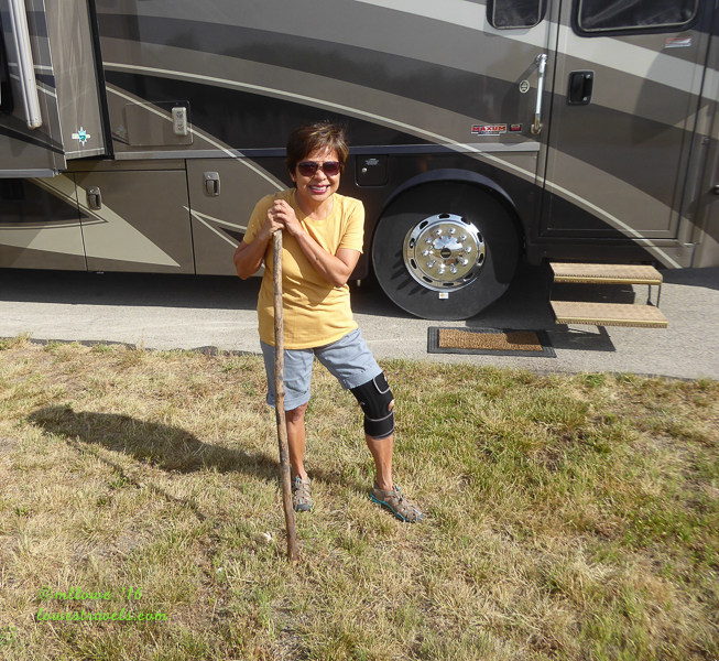 Steppin' out in style...