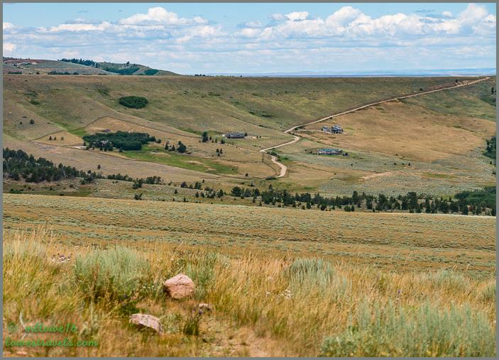 Face of the mountain trail