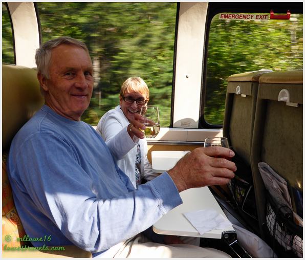 Cheers to our new friends, Rocky and Marsha