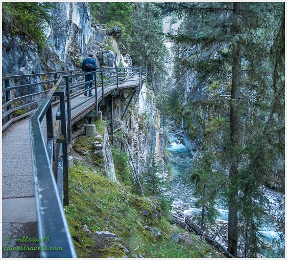Johnston Canyon Trail