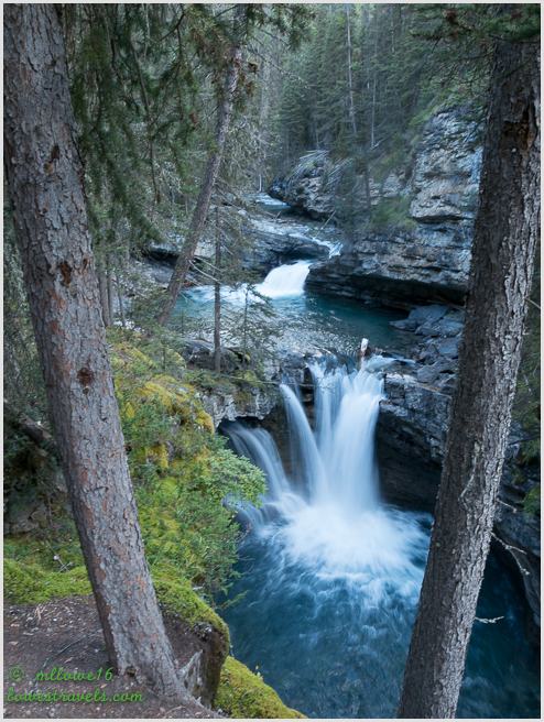 Middle Falls, Johnston Canyon Trail