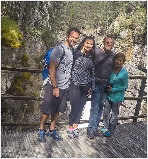 Johnston Canyon Trail