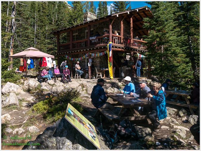 Plain of Six Glaciers Tea House