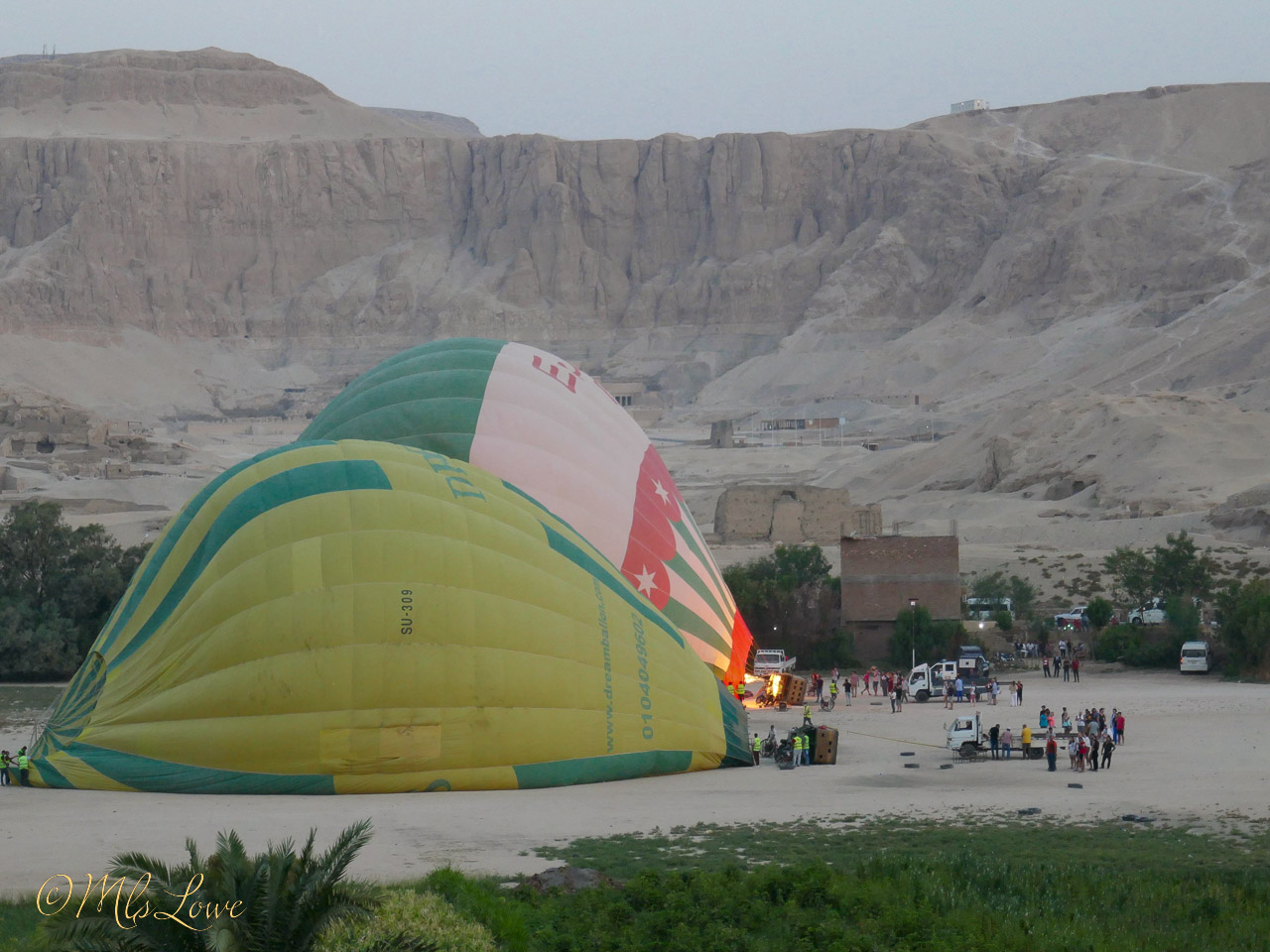 From The Air And On The Ground – Luxor, Egypt